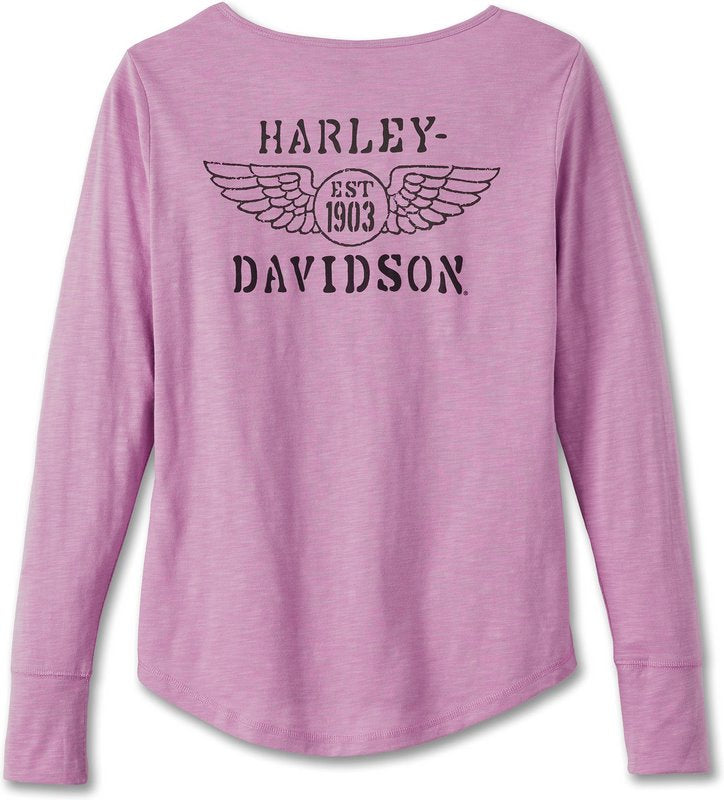 Harley-Davidson Top-Knit  Lavender Herb | 97488-23VW