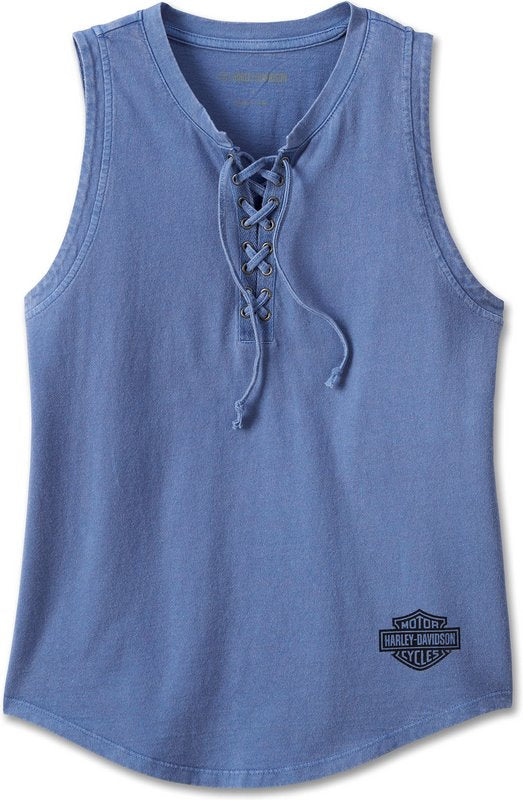 Harley-Davidson Tank-Knit  Colonial Blue | 97492-23VW