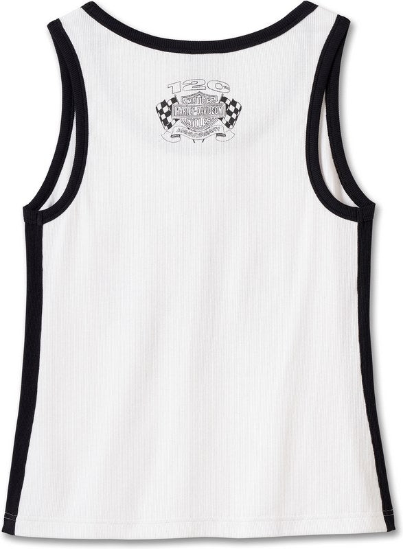 Harley-Davidson Women'S 120Th Anniversary Contrast Tank  Colorblock-Design | 97496-23VW