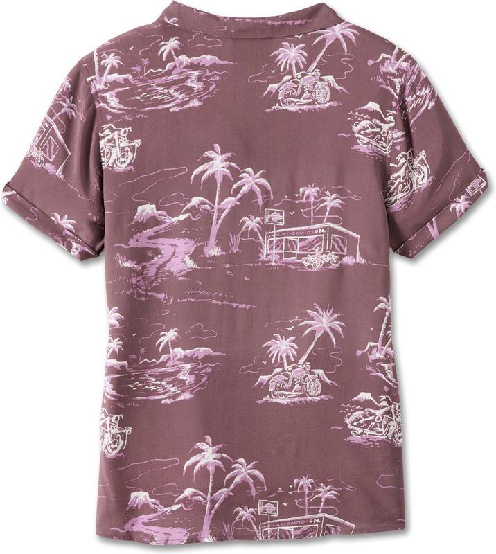 Harley-Davidson Shirt-Woven  Individual all-over print | 97521-23VW
