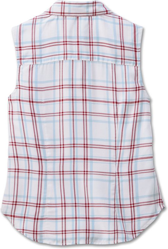 Harley-Davidson Shirt-Woven  Yarn Dyed Plaid-Bright White | 97522-23VW