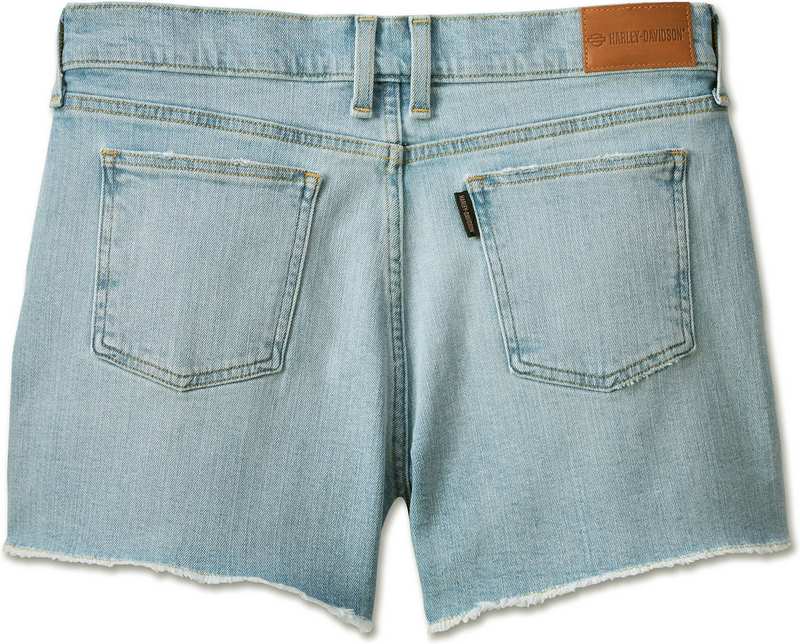 Harley-Davidson Shorts-Denim Distressed  Light Indigo | 97540-23VW