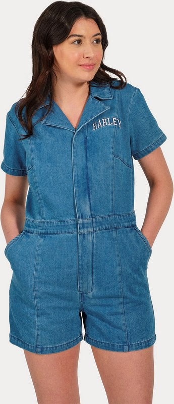 Harley-Davidson Jumpsuit-Denim Shorts  Medium Indigo | 97543-23VW