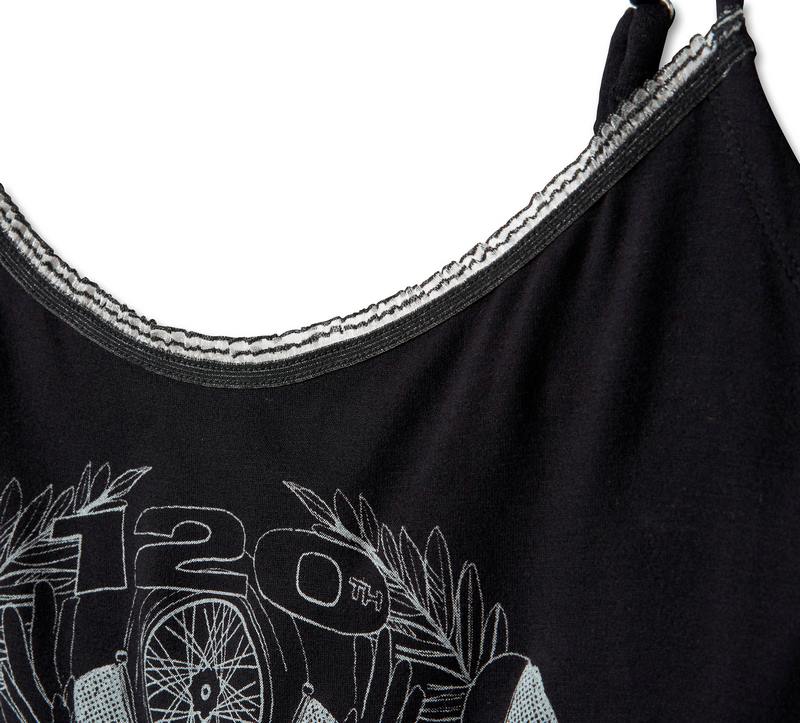 Harley-Davidson Women'S 120Th Anniversary Tank  Black Beauty | 97551-23VW