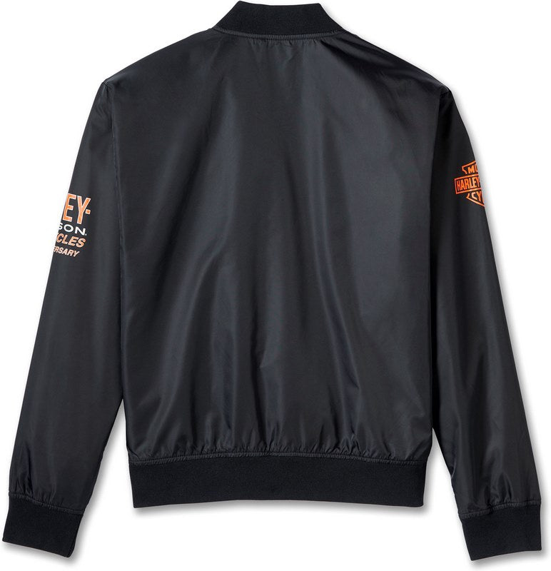 Harley-Davidson Men'S 120Th Anniversary Moto Jacket  Black Beauty | 97555-23VM