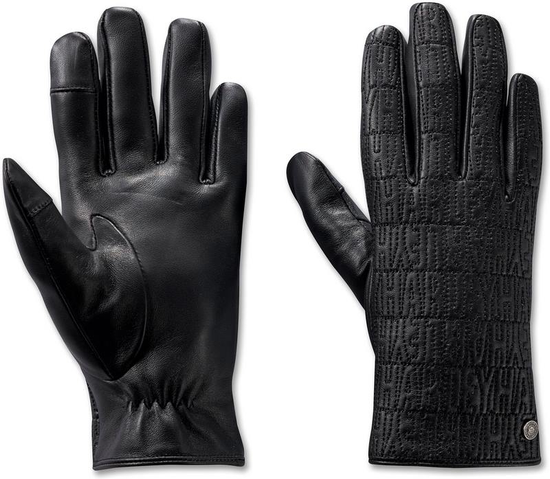 Harley-Davidson Gloves-Ff Leather  Black Beauty | 97666-24VW