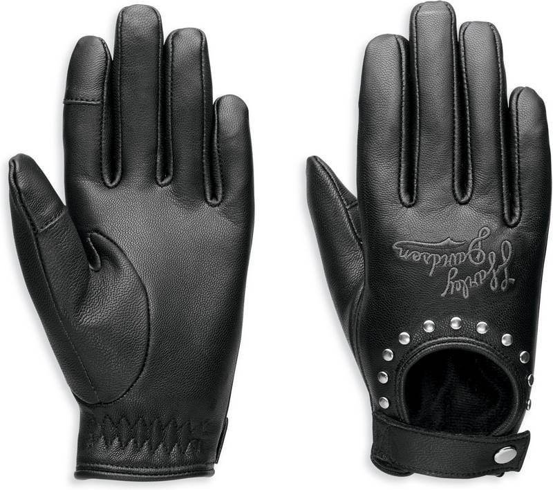 Harley-Davidson Gloves-Leather  Black | 97704-23VW