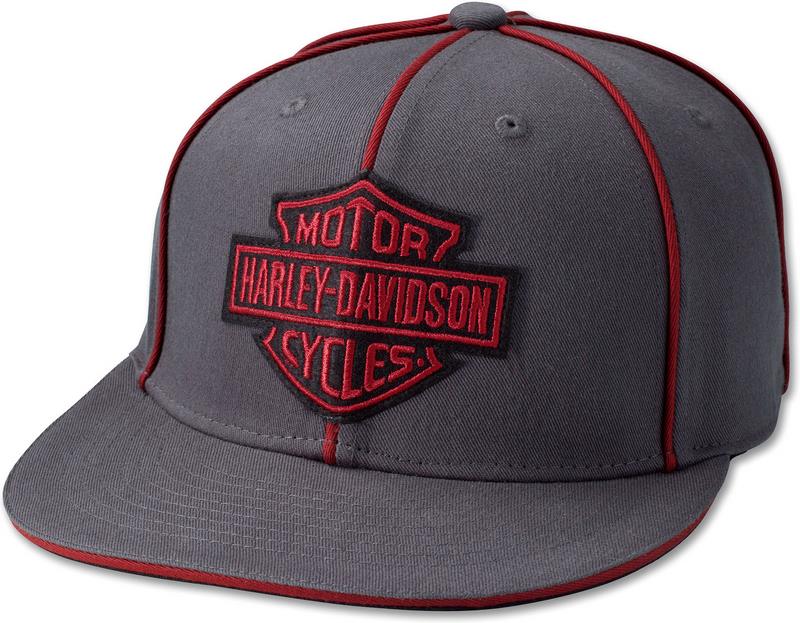 Harley-Davidson Cap- Bb Woven  Blackened Pearl | 97744-23VM