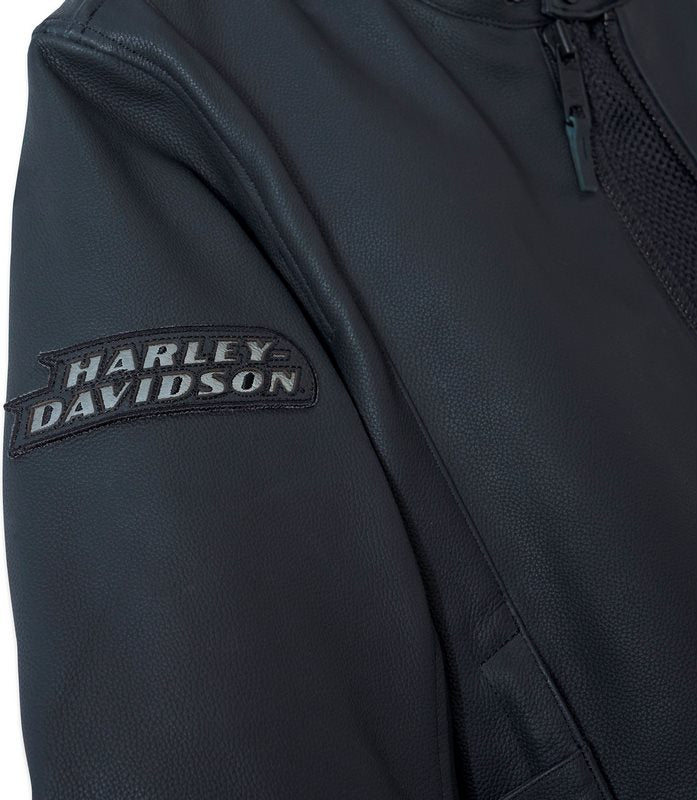 Harley-Davidson Jacket-Paradigm Triple Vent  Black Beauty | 98002-24EM