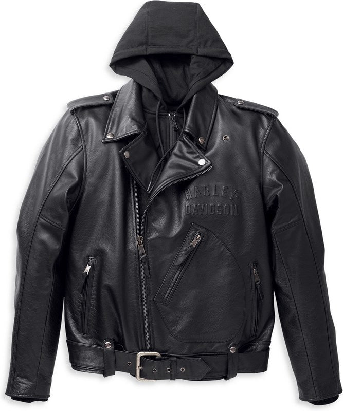 Harley-Davidson Leather Jacket Potomac 3-In-1  Black | 98003-23EM