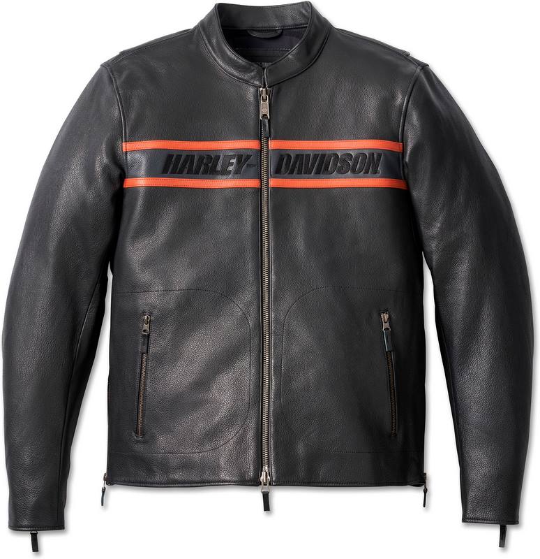 Harley-Davidson Jacket-Victory Lane Ii Lthr  Black | 98004-23ET