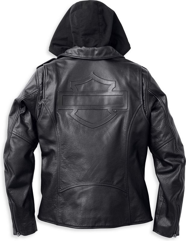 Harley-Davidson Women´S Leather Jacket Potomac 3-In-1  Black | 98008-23EW