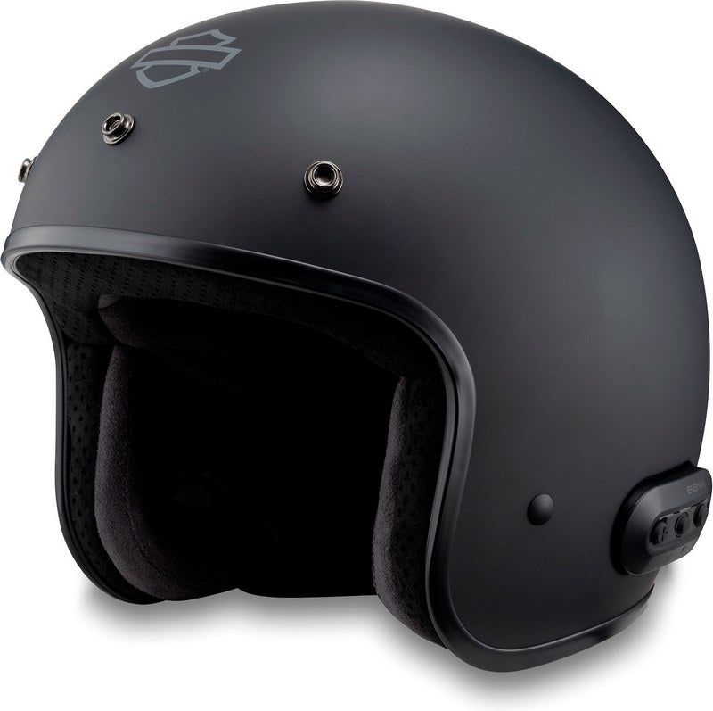 Harley-Davidson Fury N04 3/4 ヘルメット  内蔵ブルートゥースインカム(SENA)付   Matt Black | 98009-23EX