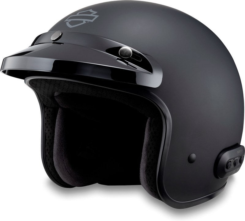 Harley-Davidson Fury N04 3/4 ヘルメット  内蔵ブルートゥースインカム(SENA)付   Matt Black | 98009-23EX