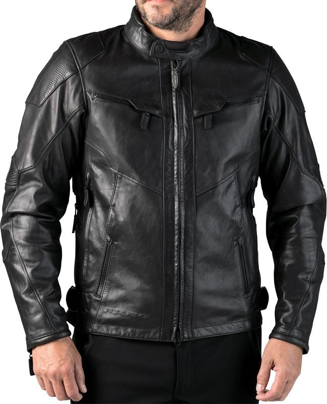 Harley-Davidson Fxrg® Triple Vent System Waterproof Leather Jacket  Black | 98038-19EM