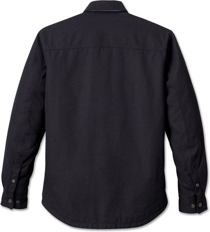 Harley-Davidson Men'S Operative Riding Shirt Jacket - Long  Black | 98100-23ET