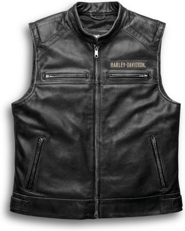 Harley-Davidson Vest Passing Link  Grey Charcoal | 98109-16VM