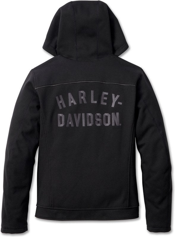 Harley-Davidson Shirt Jacket-Deflector Hooded  Black | 98112-23EW