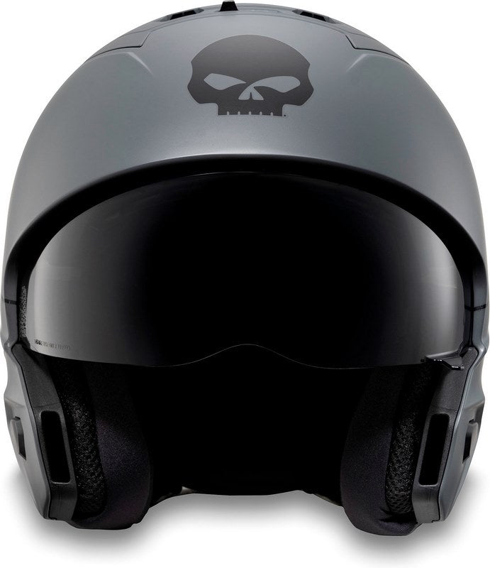Harley-Davidson ヘルメット Pilot Ii 2N1 Willie G  Matt Gunship Grey | 98119-24EX
