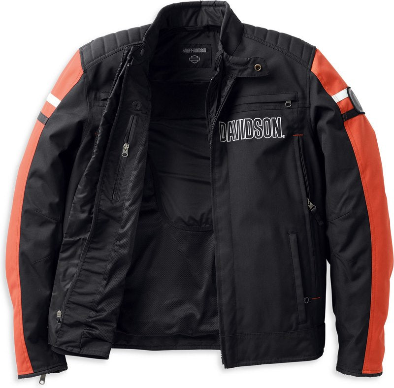 Harley-Davidson Jacket-Hazard Txtl Wtrpf  Colorblock-Design | 98126-22ET