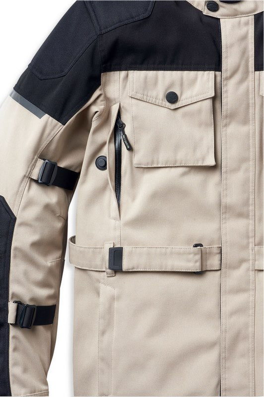 Harley-Davidson Men'S Quest Triple Vent System Jacket  Chinchilla | 98128-22EM