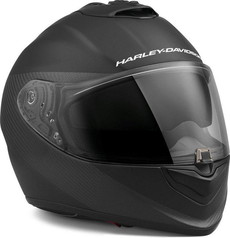 Harley-Davidson H-D Brawler Carbon Fiber X09 フルフェイス サンシールド付 ヘルメット  Black | 98130-21VX