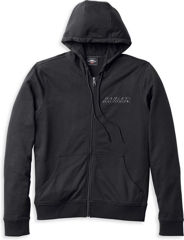 Harley-Davidson Men'S Metropolitan Mandarin Collar 3-In-1 Jacket  Black | 98132-22EM