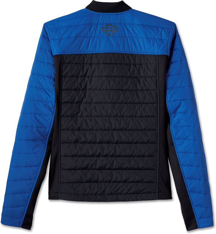 Harley-Davidson Mid Layer-Lightweight Textile  Black Beauty/True Blue | 98140-24VM