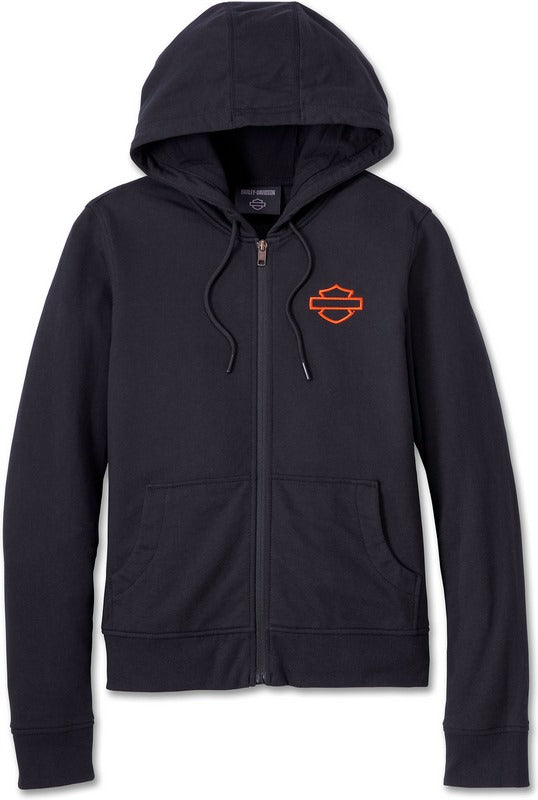 Harley-Davidson Jacket-Cora 3In1 Mesh Txtil  Black/Orange | 98144-23EW