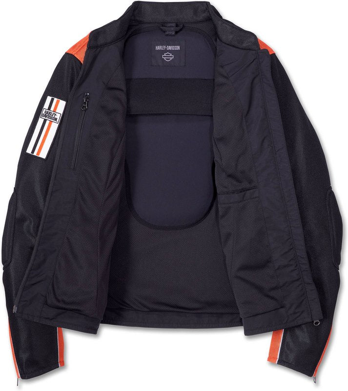 Harley-Davidson Jacket-Cora 3In1 Mesh Txtil  Black/Orange | 98144-23EW