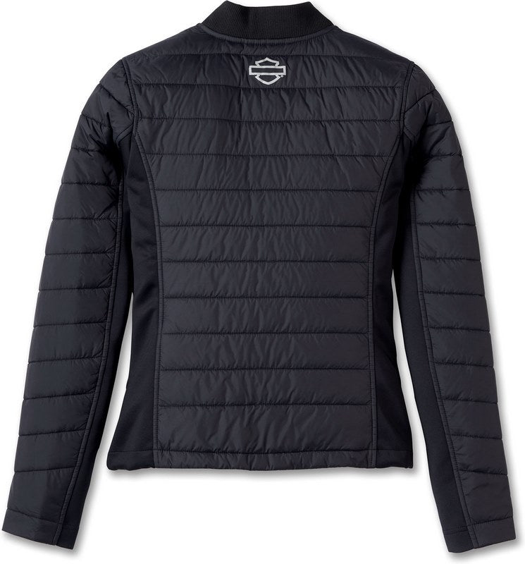 Harley-Davidson Women'S Layering System Lightweight Mid Layer  Black | 98147-23VW