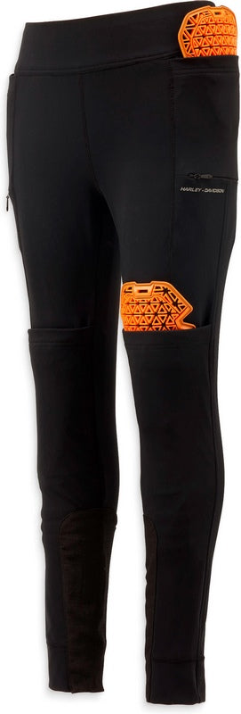 Harley-Davidson Legging-Runaway Riding Textile  Black | 98149-23VW