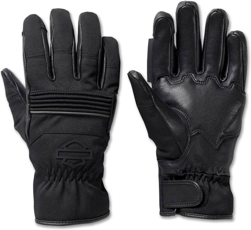 Harley-Davidson Gloves-Apex Mixed Media F/F  Black | 98151-23VW