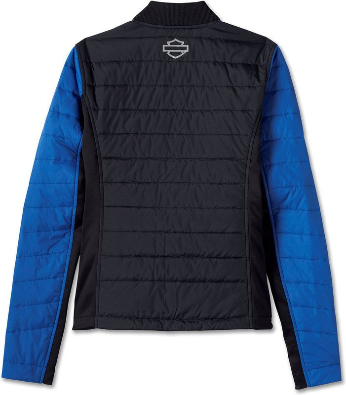 Harley-Davidson Mid Layer-Lightweight Textile  Black Beauty/True Blue | 98151-24VW