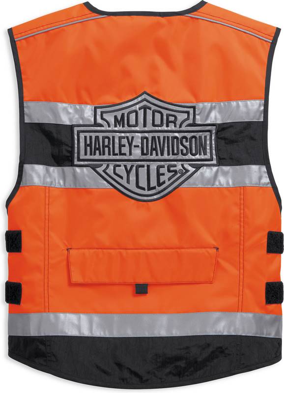 Harley-Davidson Hi-Visibility Reflective Vest  Orange | 98157-18EM