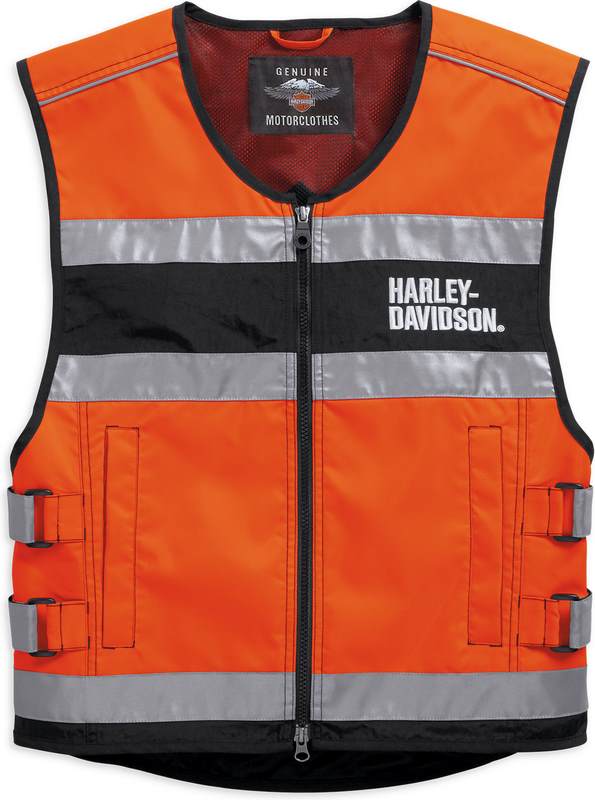 Harley-Davidson Hi-Visibility Reflective Vest  Orange | 98157-18EM