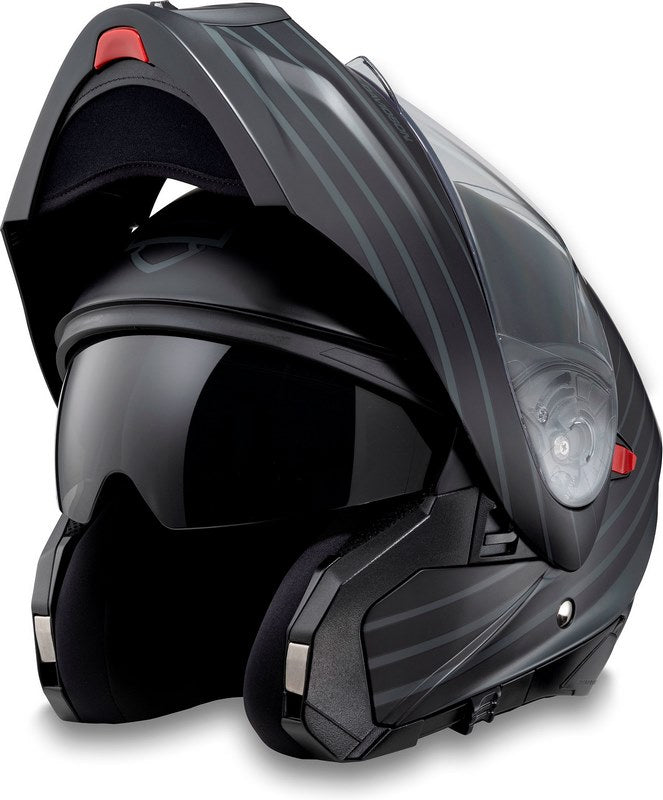 Harley-Davidson H-D Evo X17 サンシールド モヂュラー ヘルメット  Matt Black/Grey | 98157-24VX