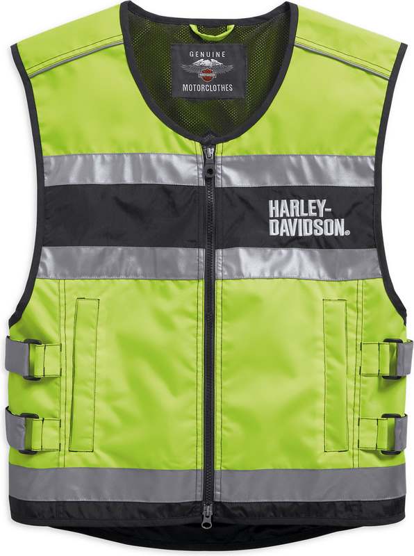 Harley-Davidson Hi-Visibility Reflective Vest  Yellow | 98158-18EM