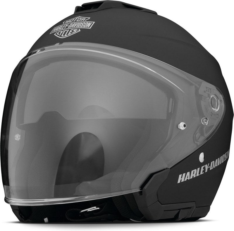 Harley-Davidson Maywood Ii サン・シールド H33 オープンフェイス ヘルメット  マット・ブラック | 98159-22EX