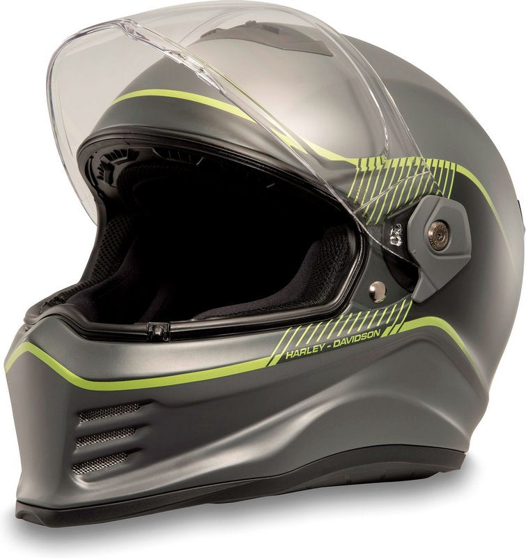 Harley-Davidson Division X15 サンシールド フルフェイス ヘルメット  Wild Lime | 98163-24VX