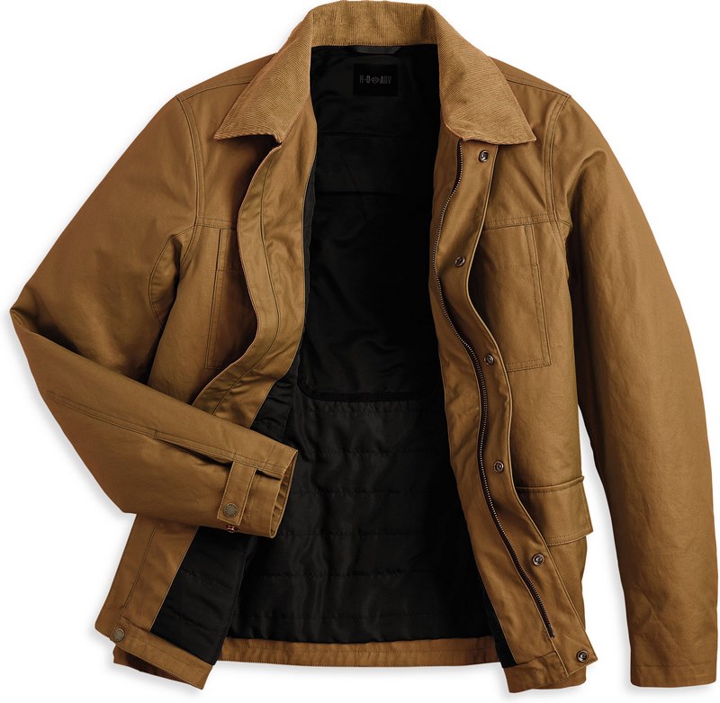 Harley-Davidson Jacket-Waxed Mesa Hd Adv  Dull Gold | 98164-23VM