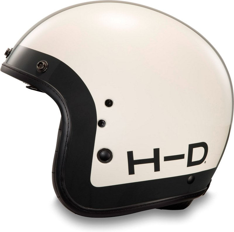 Harley-Davidson H-D X14 Belfast サン・シールド 3/4 ヘルメット  Cloud Dancer/Stone Grey | 98164-24EX