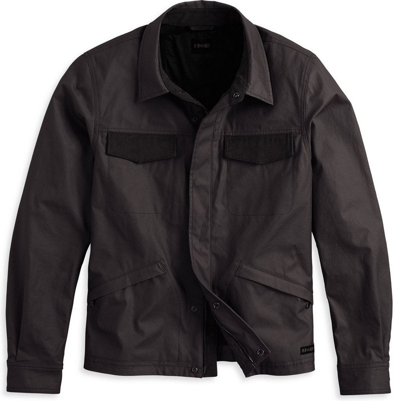 Harley-Davidson Jacket-Overlook Hd Adv Waxed  Black Beauty | 98166-23VM
