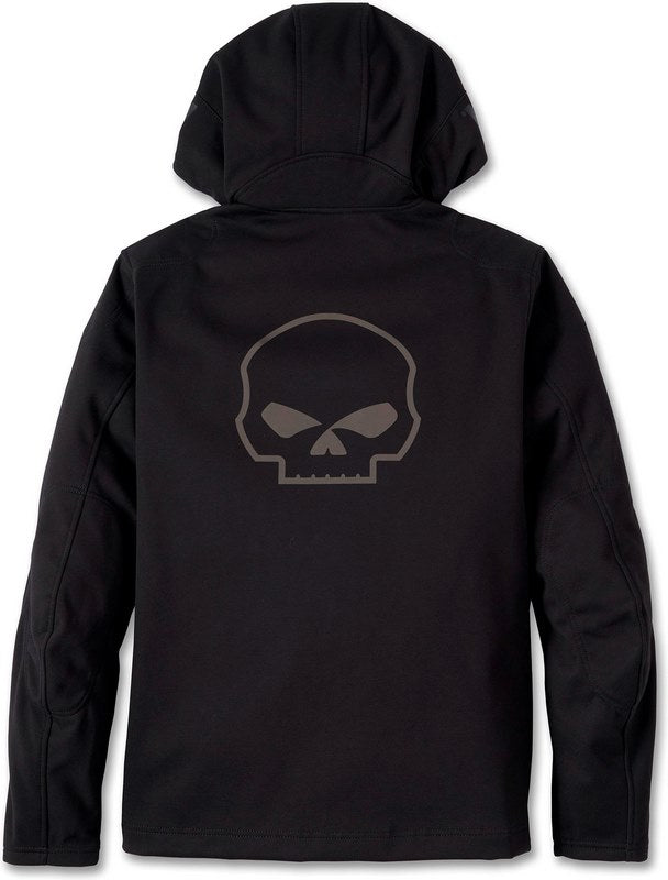 Harley-Davidson Men'S Deflector 2.0 Hooded Riding  Black Beauty | 98169-24VM