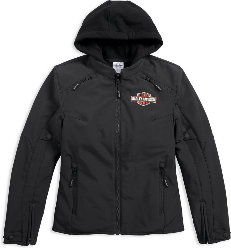 Harley-Davidson Legend 3-In-1 Soft Shell Riding Jacket Ce  Black | 98170-17EW