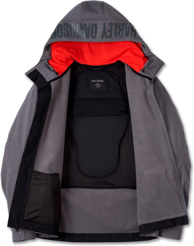 Harley-Davidson Men'S Deflector 2.0 Hooded Riding  Quiet Shade | 98170-24VM