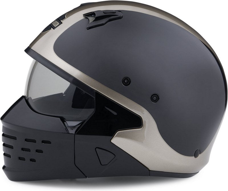 Harley-Davidson Sport Glide 2-In-1 X07 ヘルメット  Gray/Schwarz | 98176-20EX