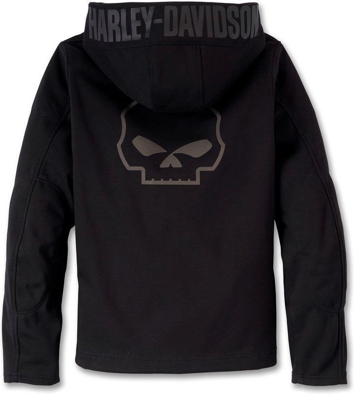 Harley-Davidson Jacket-Deflector Hooded Textile  Black Beauty | 98176-24VW