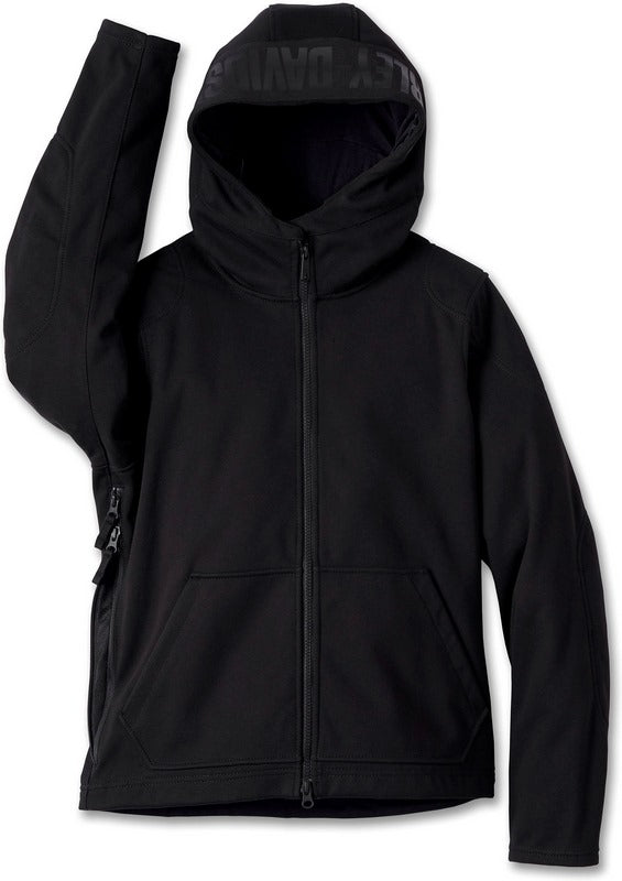 Harley-Davidson Jacket-Deflector Hooded Textile  Black Beauty | 98176-24VW