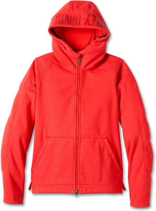 Harley-Davidson Jacket-Deflector Hooded Textile  High Risk Red | 98177-24VW